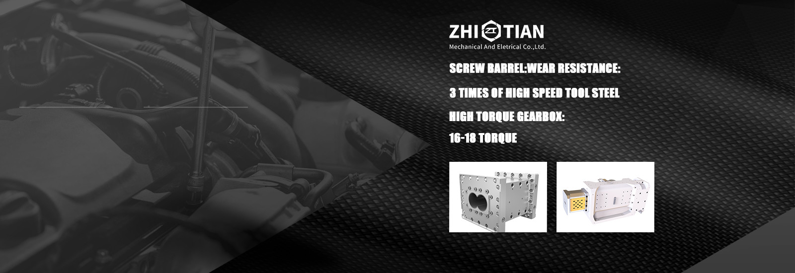 chất lượng Bộ phận máy đùn trục vít đôi nhà máy