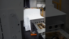 Hoàn thành các bộ phận máy đùn trục vít đôi cho khách hàng nước ngoài – đã kiểm tra và vận chuyển #máyđùn